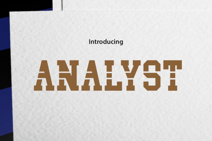 ANALYST Font Download