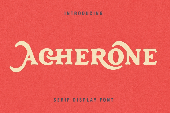 Archerone - Serif Display Font Font Download