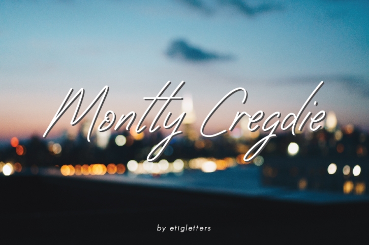 Montty Cregdie Font Download