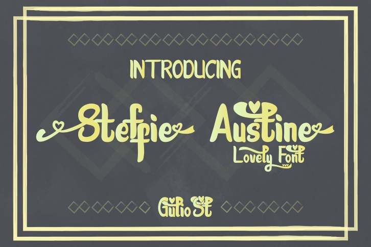 Steffie Austin Lovely Font Font Download