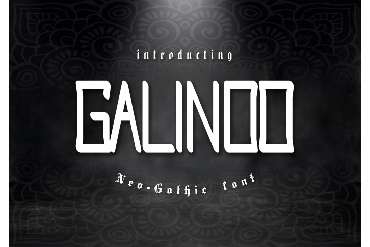 Galindo Neo-Gothic Font Font Download