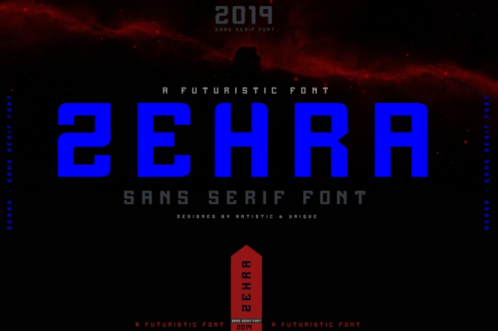 ZEHRA Modern Sans Serif Font Download