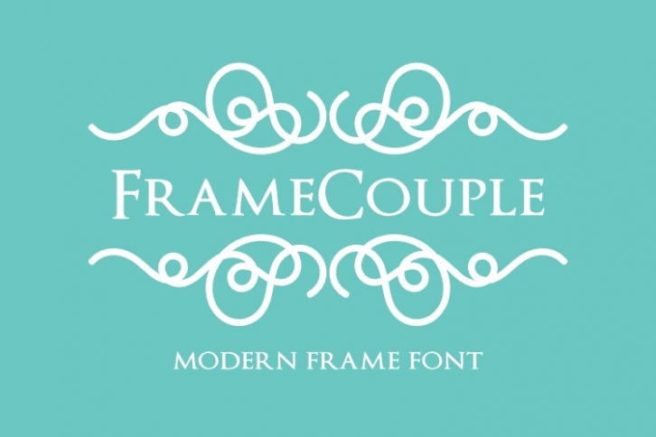 Frame Couple Font Download