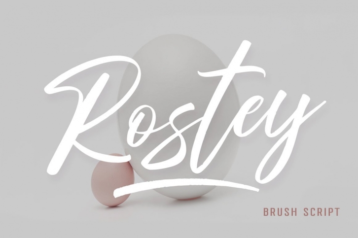 Rostey Font Download