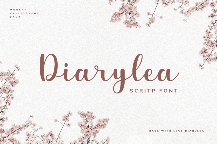 Diarylea Script Font! Font Download