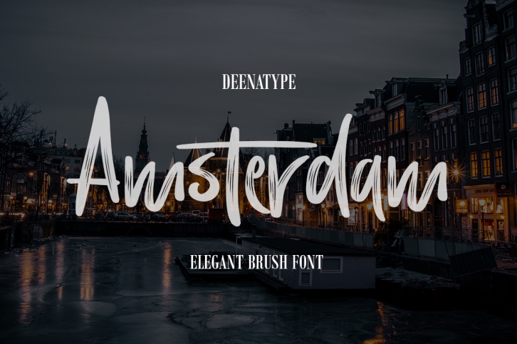 Amsterdam Brush Font Font Download