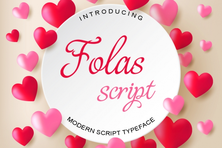 Folas script Font Download