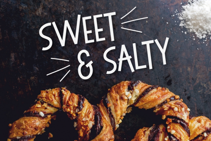 Sweet & Salty | A Bouncy Sans Serif Font Download