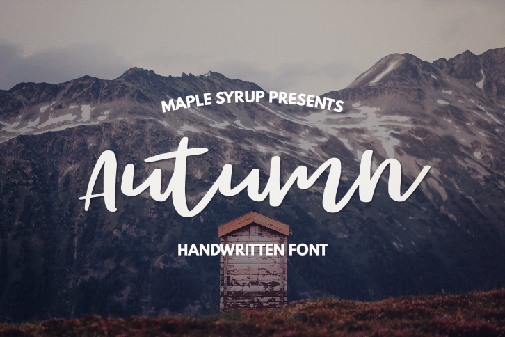 Autumn script Font Download