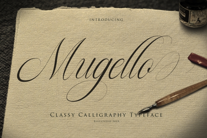 Mugello  Classy Calligraphy Font Download