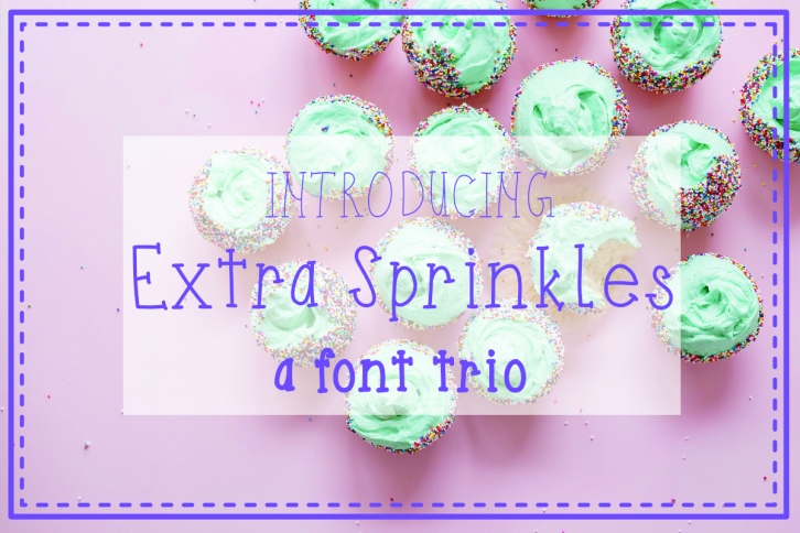 Extra Sprinkles Font Trio Font Download