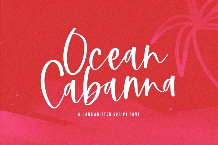 Ocean Cabanna- A Handwritten Script Font Font Download