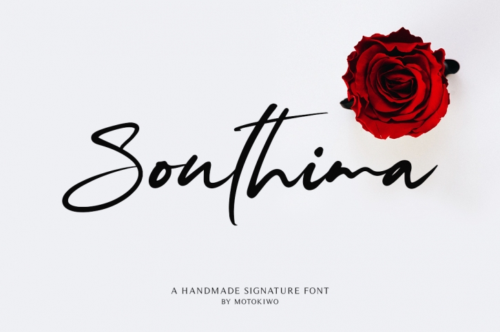 Southima - Modern Script Font Download