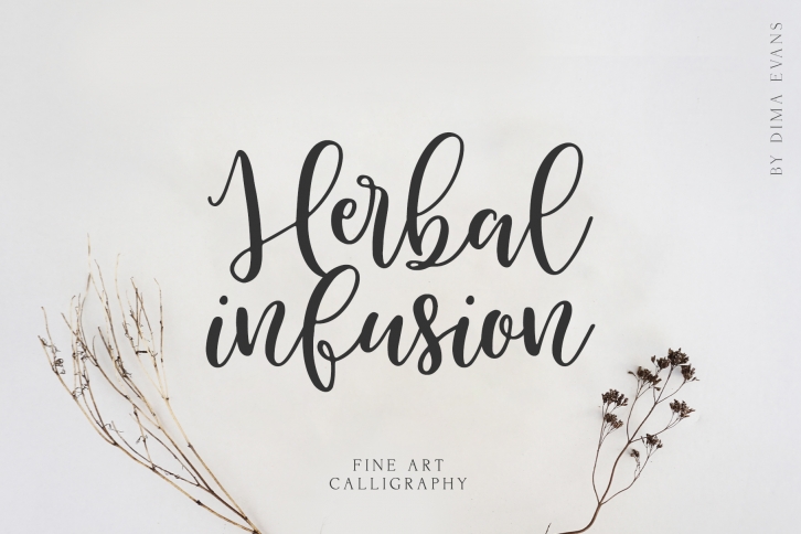 Herbal Infusion Script Font Download