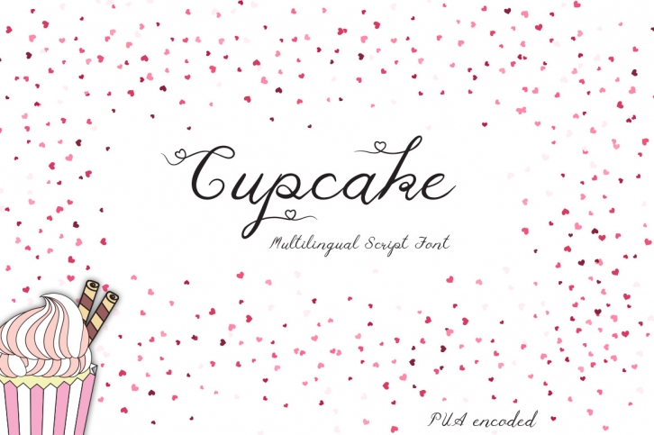 Cupcake Multilingual Script Font Font Download