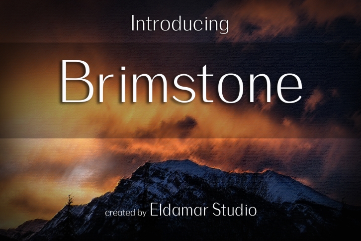 Brimstone Font Font Download