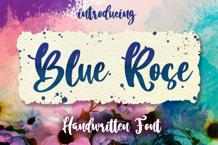 Blue Rose Script Font Download