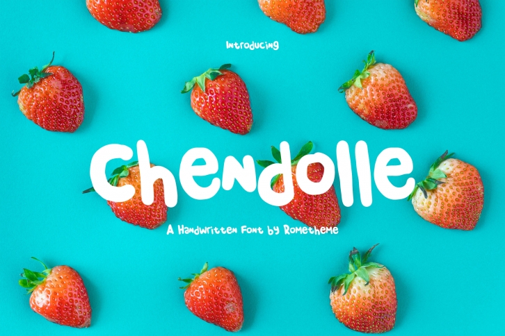 Chendolle - Fun Handwritten Font Font Download