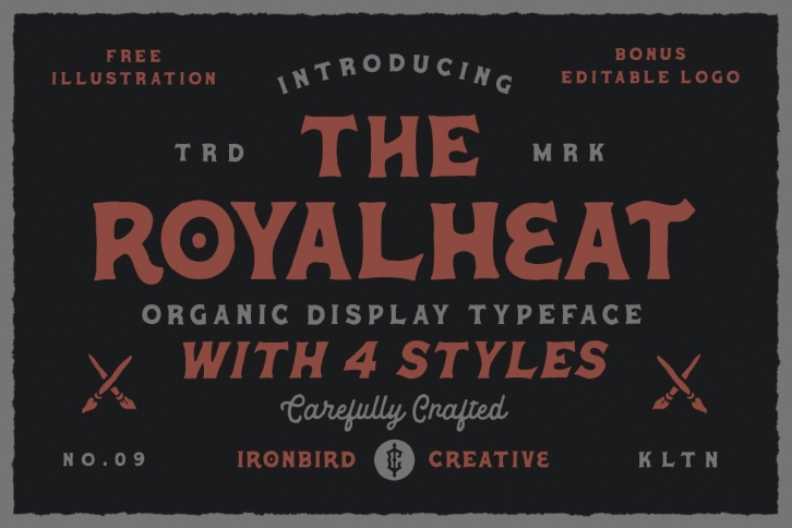 The Royalheat & Extras Font Download
