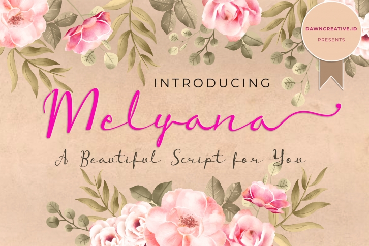 Melyana Font Download