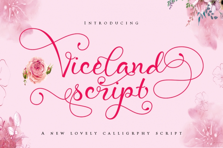 Viceland script Font Download