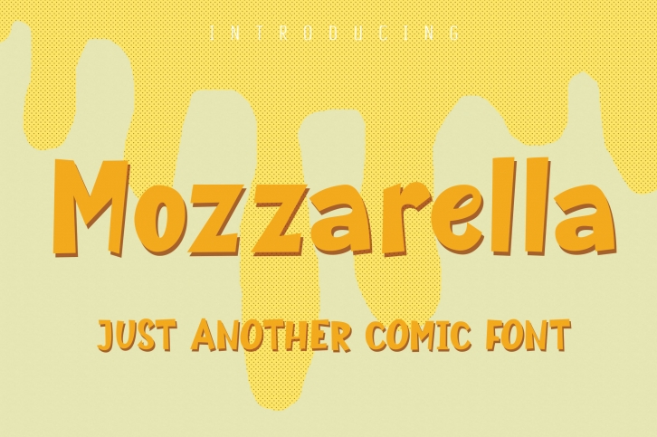 Mozzarella Comic Font Font Download