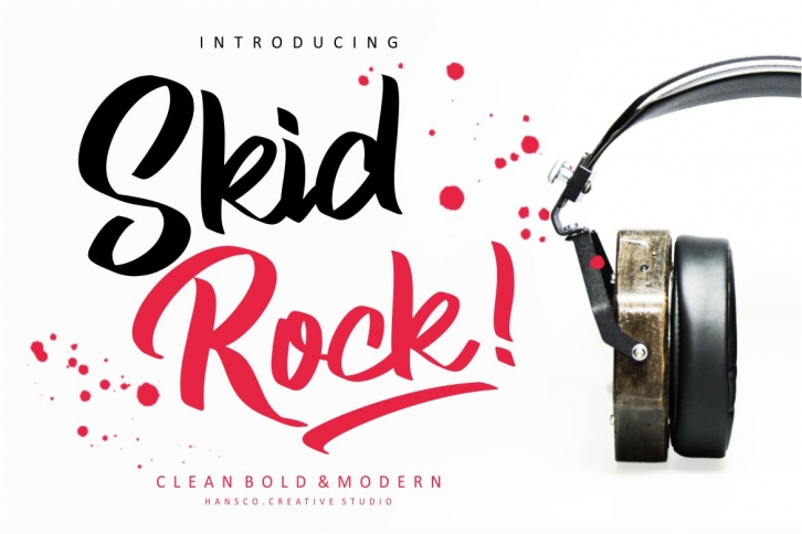 Skid Rock Font Download