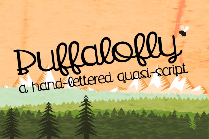 PN Buffalofly Font Download