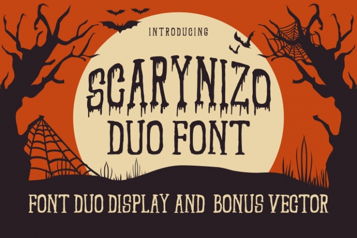 SCARYNIZO  FONT DUO Font Download
