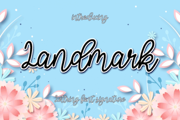 Landmark Font Download
