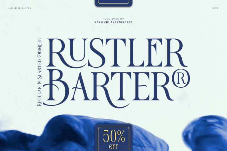 Rustler Barter Font Download