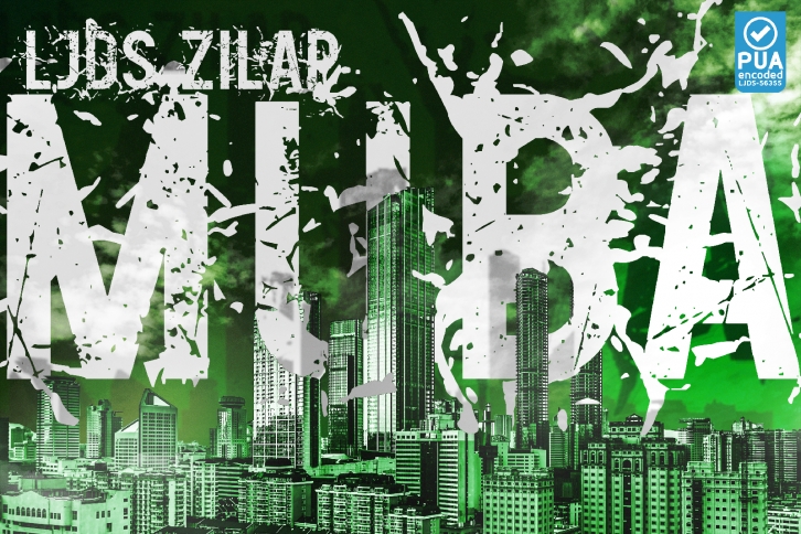 LJDS Zilap MUBA Font Download