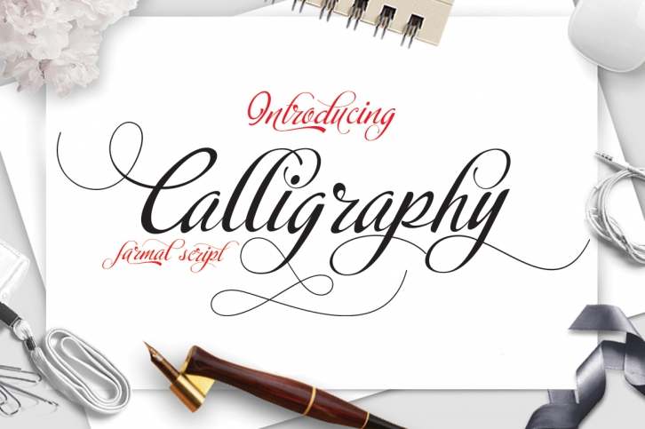 Calligraphy script Font Download