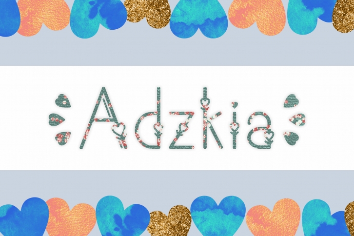 Adzkia Font Download