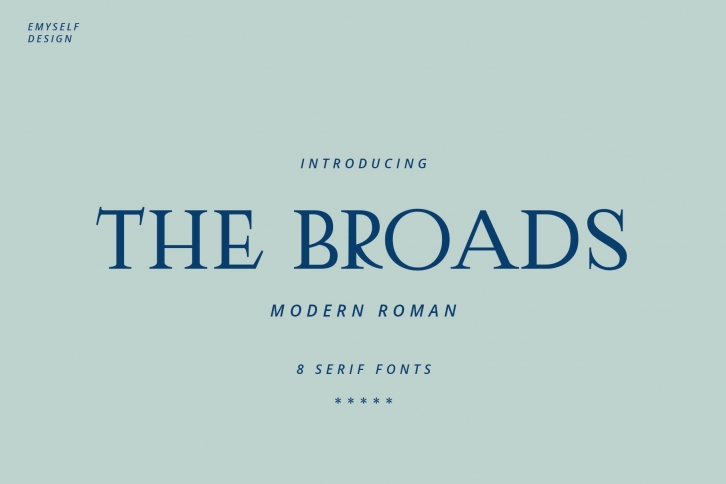 The Broads Font Font Download