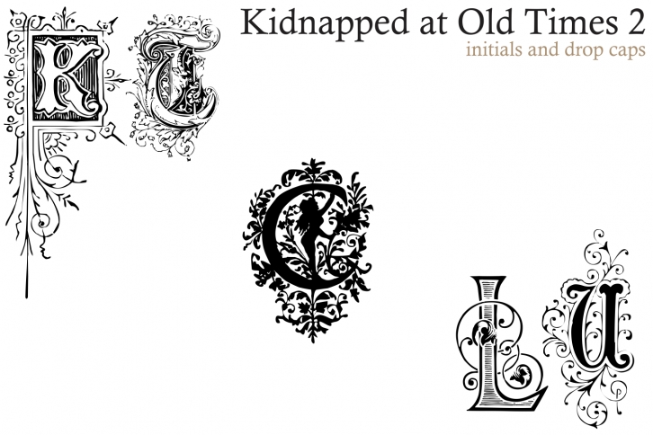 Kidnapped at Old Times 2 Font Download