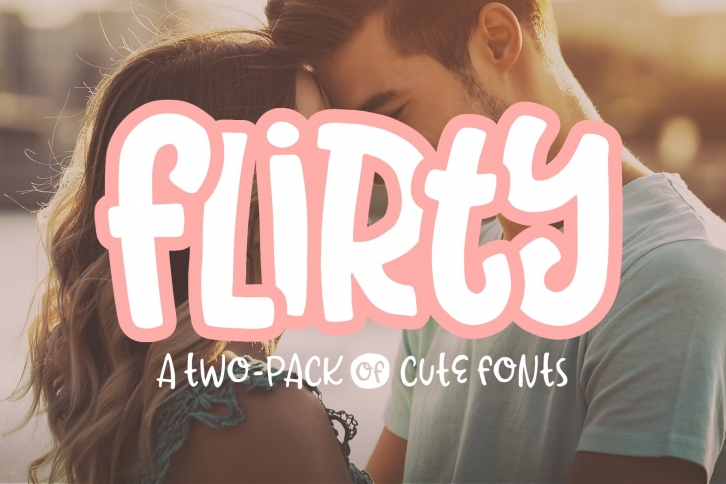 Flirty Font 2-pack Font Download