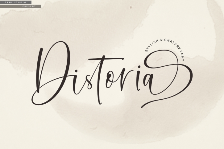 Distoria Signature Script Font Download