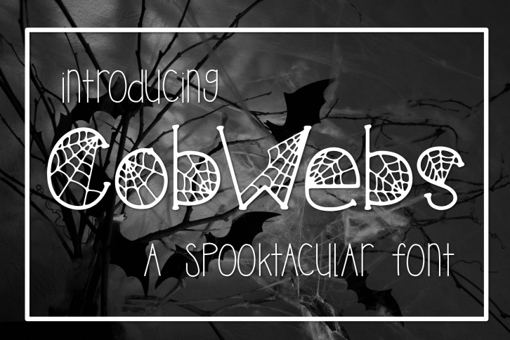 Cobwebs a Spooktacular Font Font Download