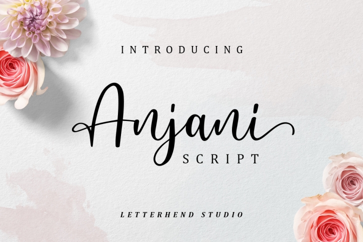 Anjani Script Modern Calligraphy Font Download