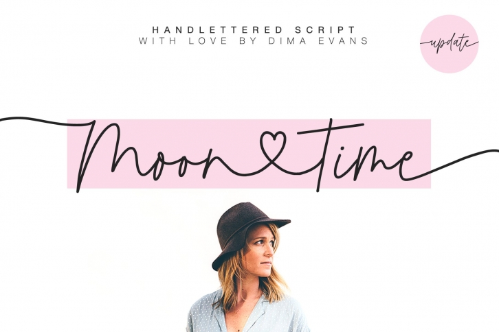 MOONTIME Updated Font Download