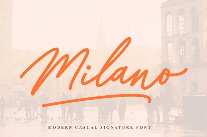 Milano Signature Font Font Download