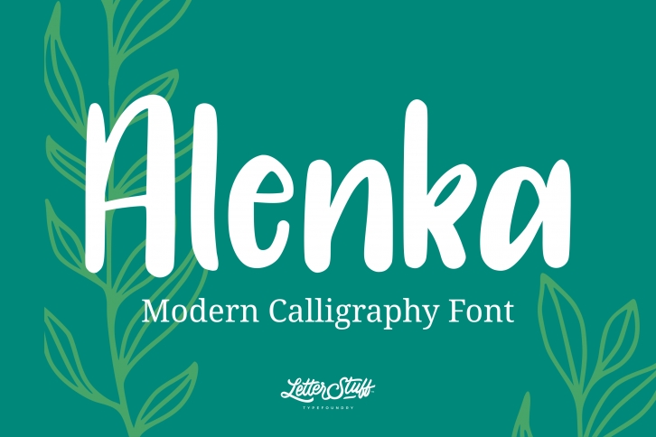 Alenka Handlettering Font Font Download