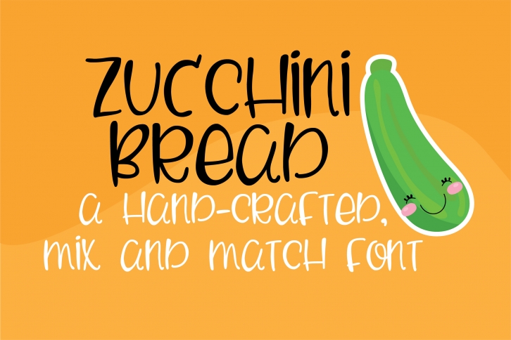 ZP Zucchini Bread Font Download