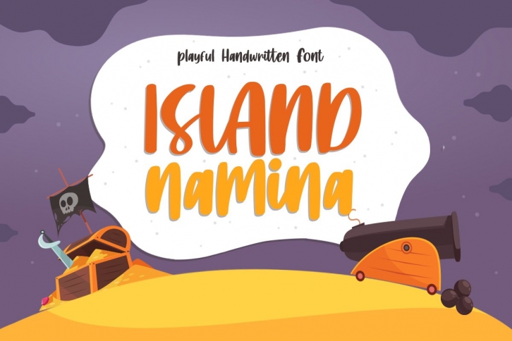 Island Namina - Playful Handwritten Font Font Download
