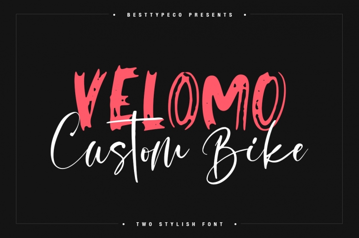 Velomo CB 2 Stylish font Font Download