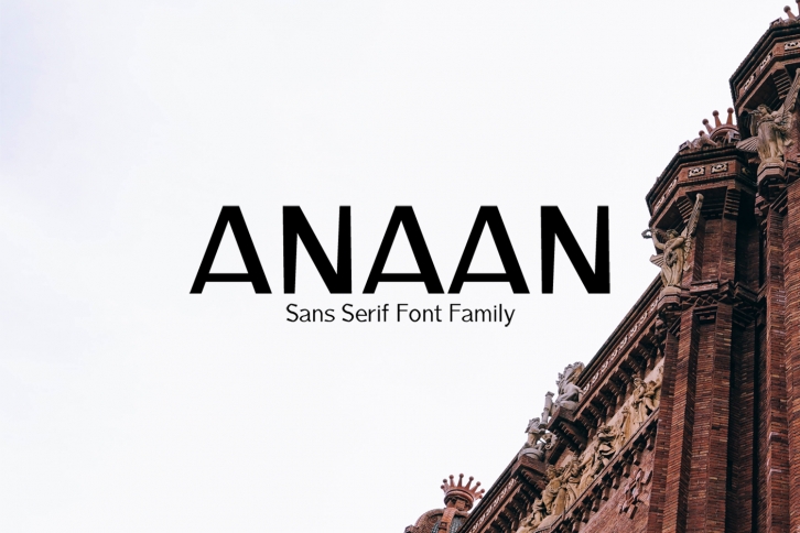 Anaan Sans Serif Font Family Font Download