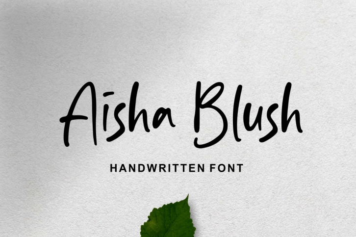 Aisha Blush Font Download