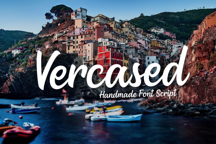 Vercased - Handmade Font Font Download