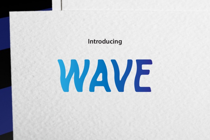 WAVE Font Download